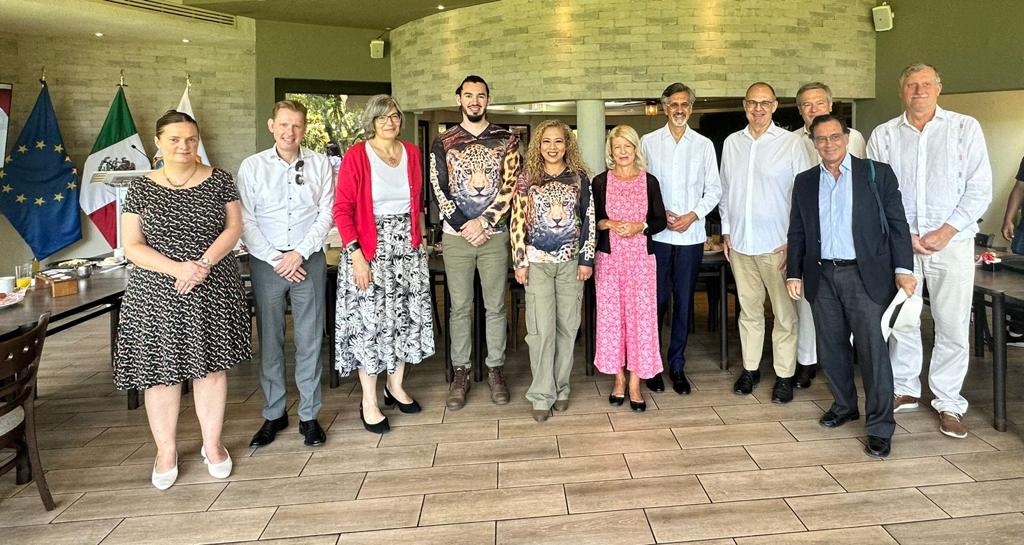 Embajadores de la Unión Europea visitan la reserva de la Biósfera “El Cielo” en Tamaulipas