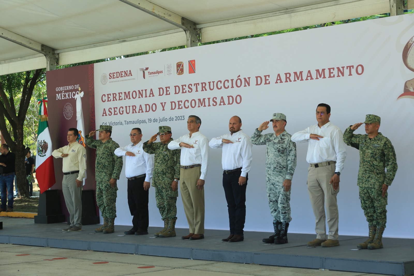 Las armas deben servir para proteger a la población: Américo Villarreal