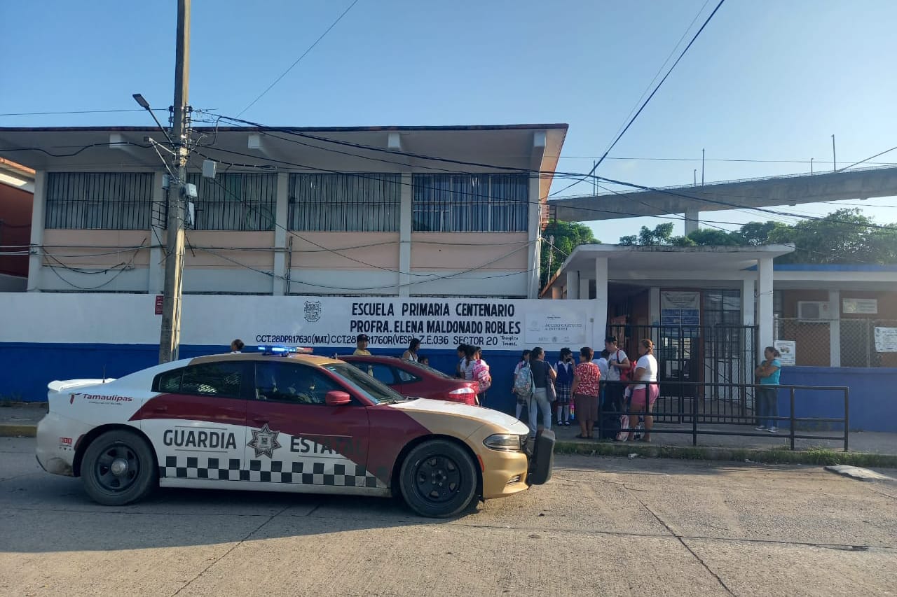 Guardia Estatal brinda seguridad durante regreso a clases