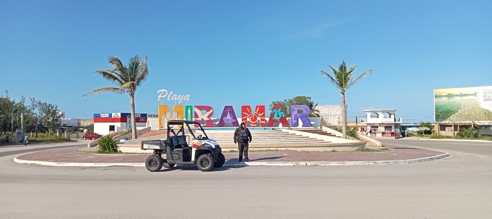 A través del operativo “Verano Seguro 2024” Guardia Estatal mantiene seguridad en Playa Miramar