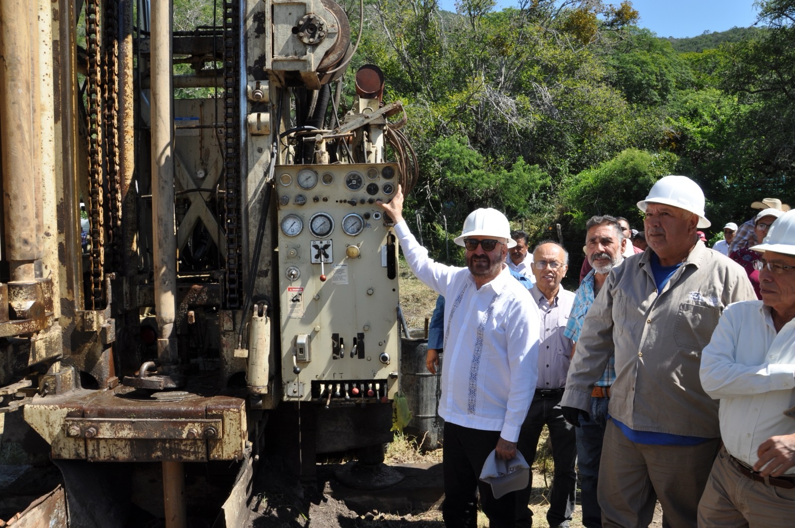 Con trabajos de rehabilitación y profundización de pozo de agua, beneficia SRH a Tula