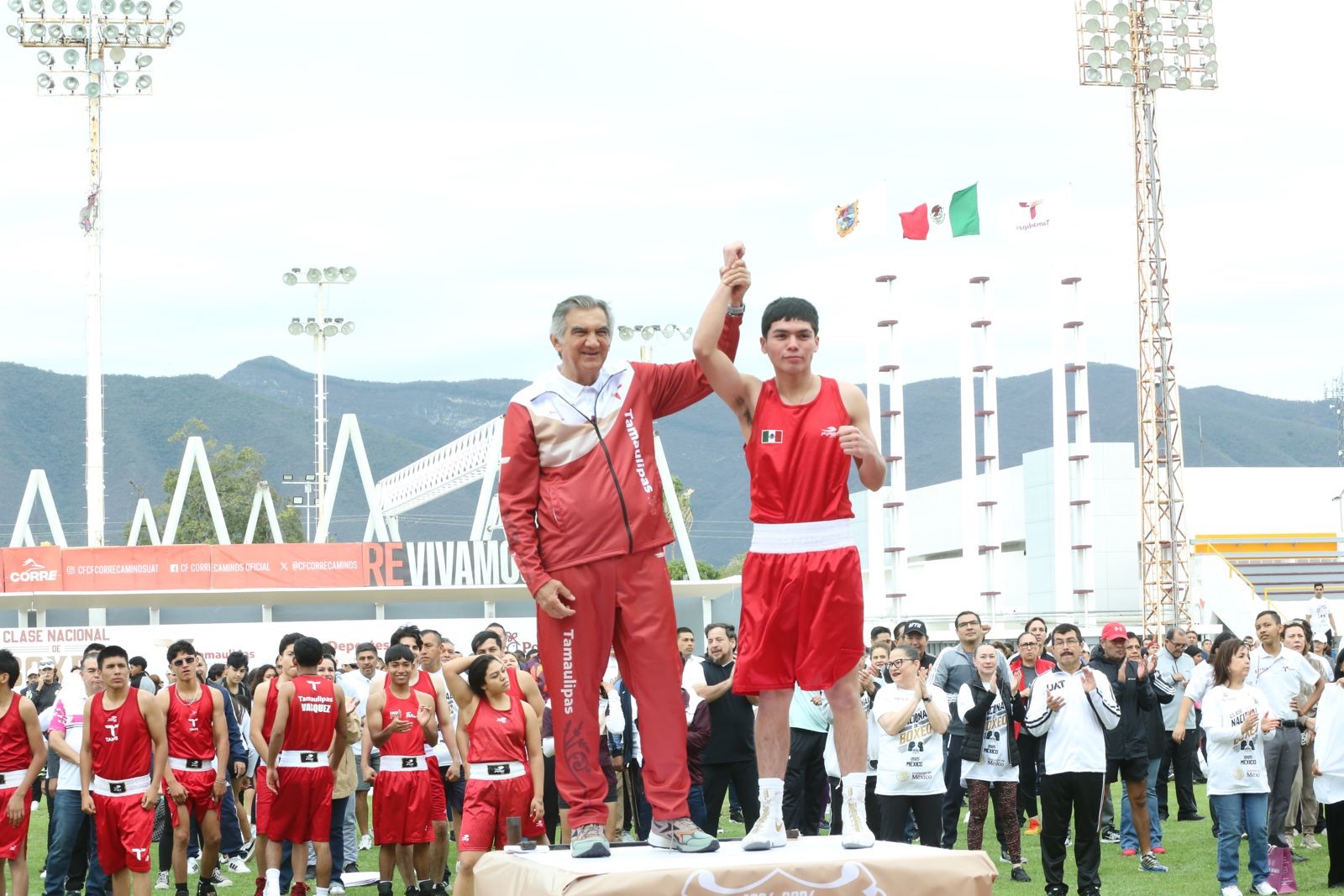 Tamaulipas presente en Clase Nacional de Boxeo “Por la paz y contra las adicciones”