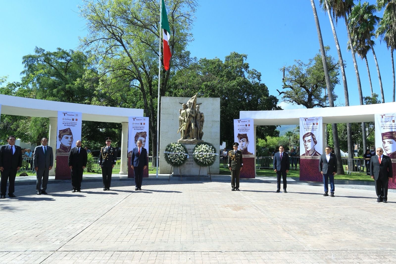 Preside Américo ceremonia del 178 aniversario de la Gesta Heroica de los Niños Héroes de Chapultepec