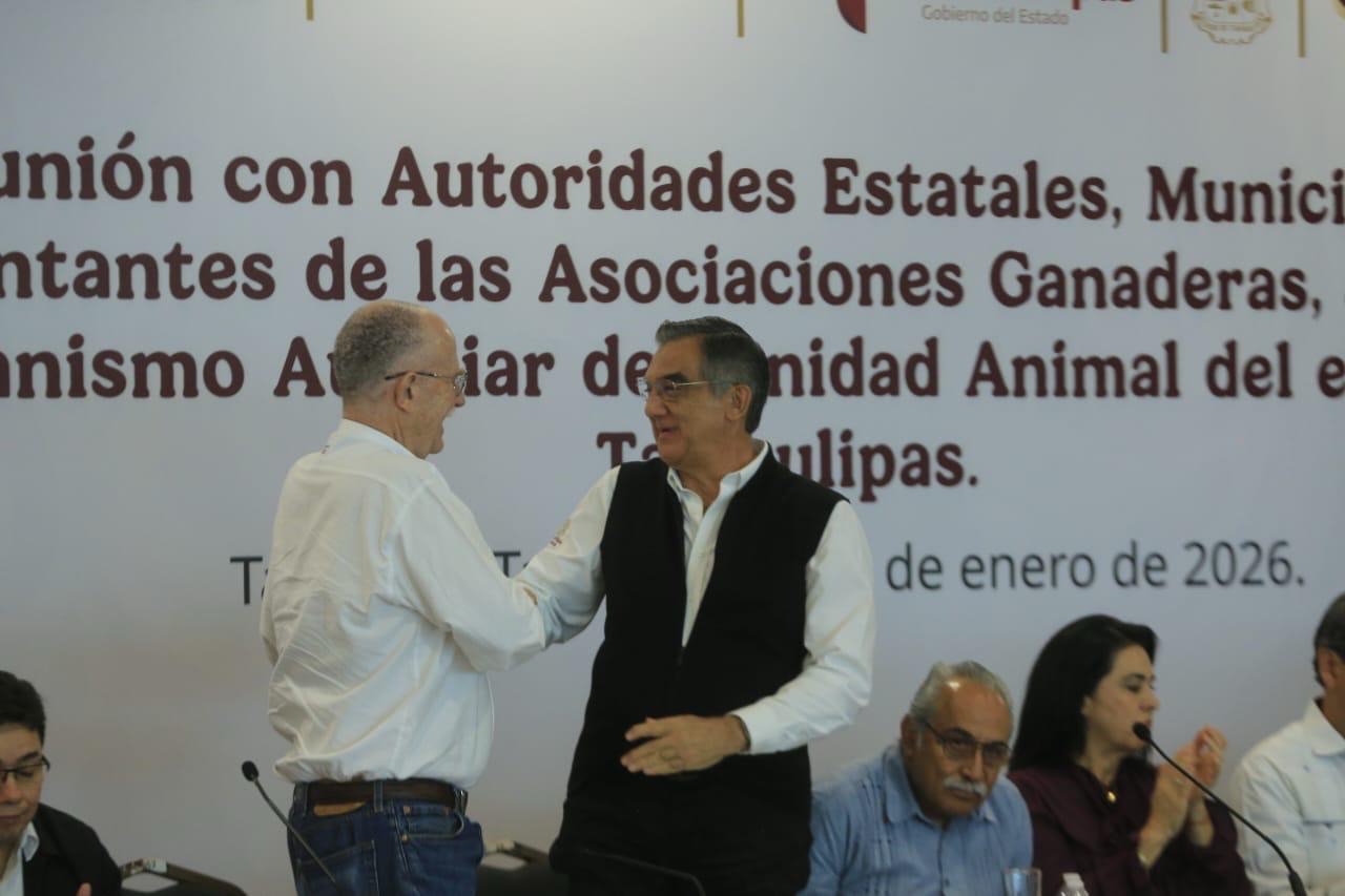 Tamaulipas refuerza acciones contra el gusano barrenador; no se cerrará comercialización del ganado: Berdegué Sacristán