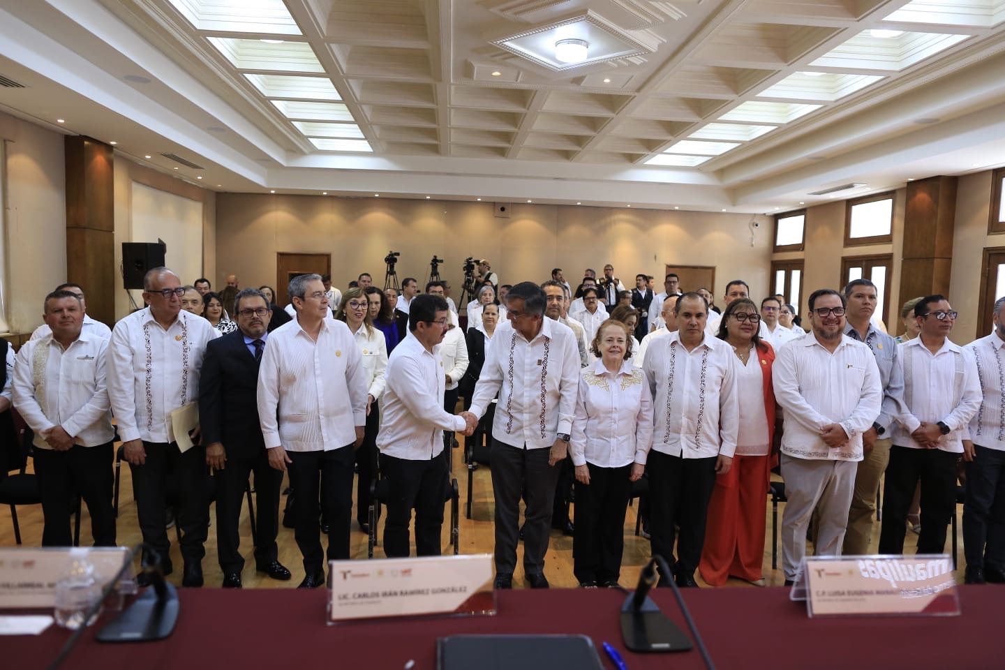 Instala Américo Villarreal Comité Técnico del Fideicomiso para fortalecer el desarrollo y la transparencia de la UAT
