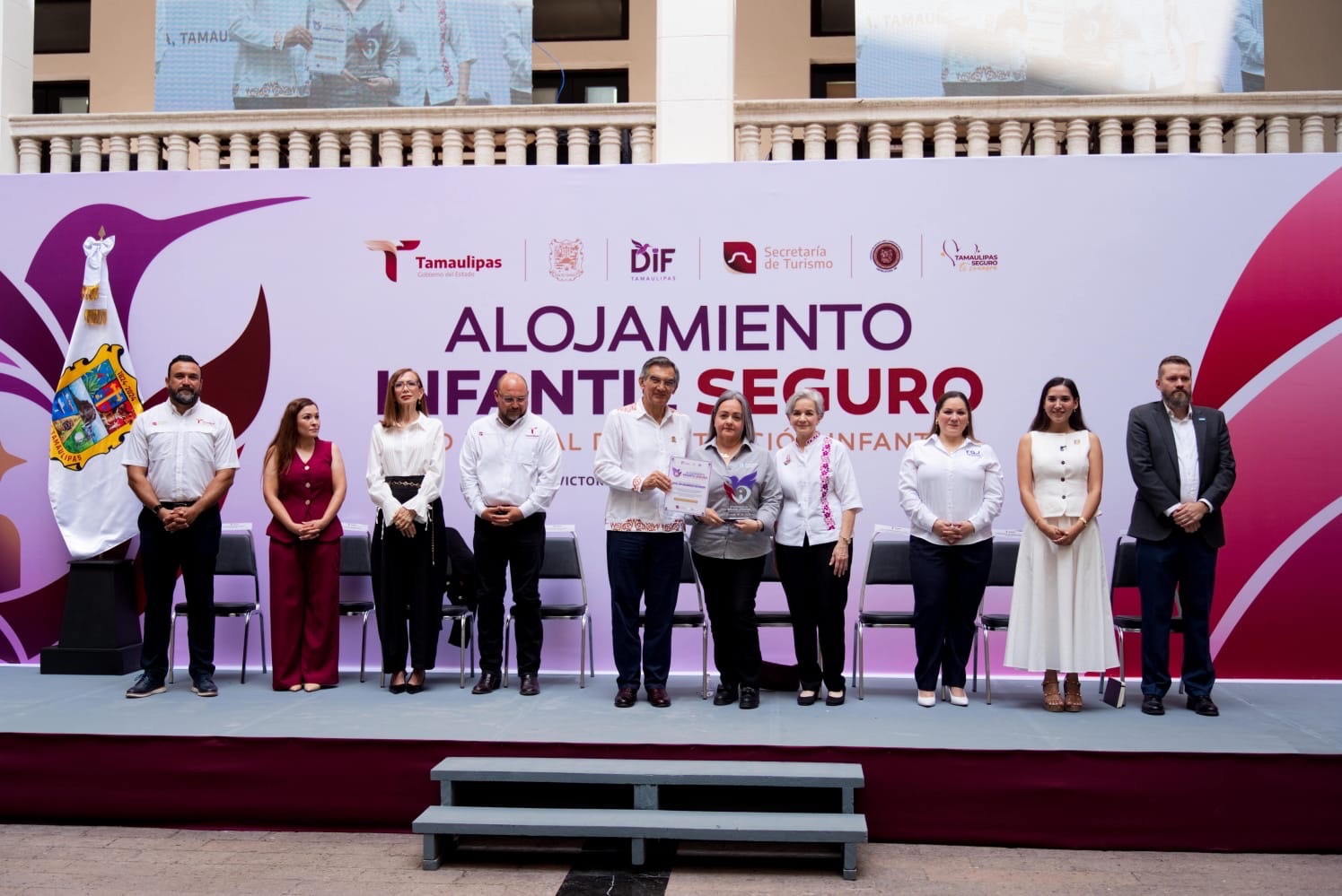 Ponen en marcha Américo y María Villarreal, Alojamiento Infantil Seguro y reafirman protección a la niñez tamaulipeca