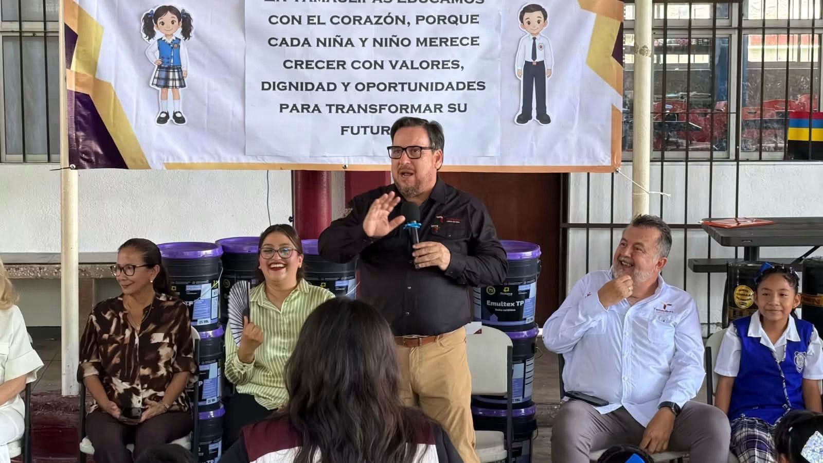Fortalecen SET e ITIFE infraestructura educativa en escuelas de Tampico