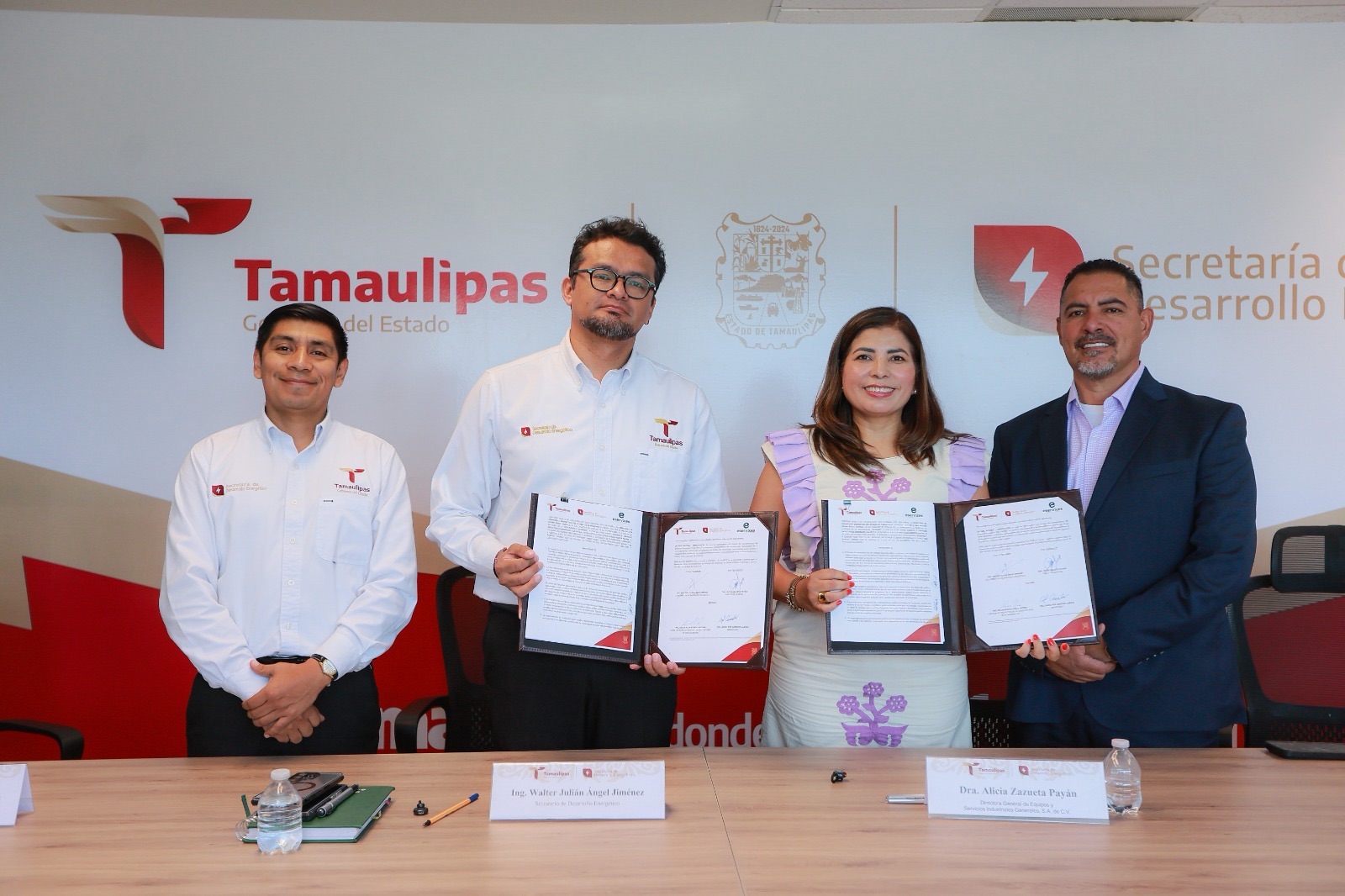 Consolidan SEDENER y Eservices alianza en favor del sector petrolífero en Tamaulipas