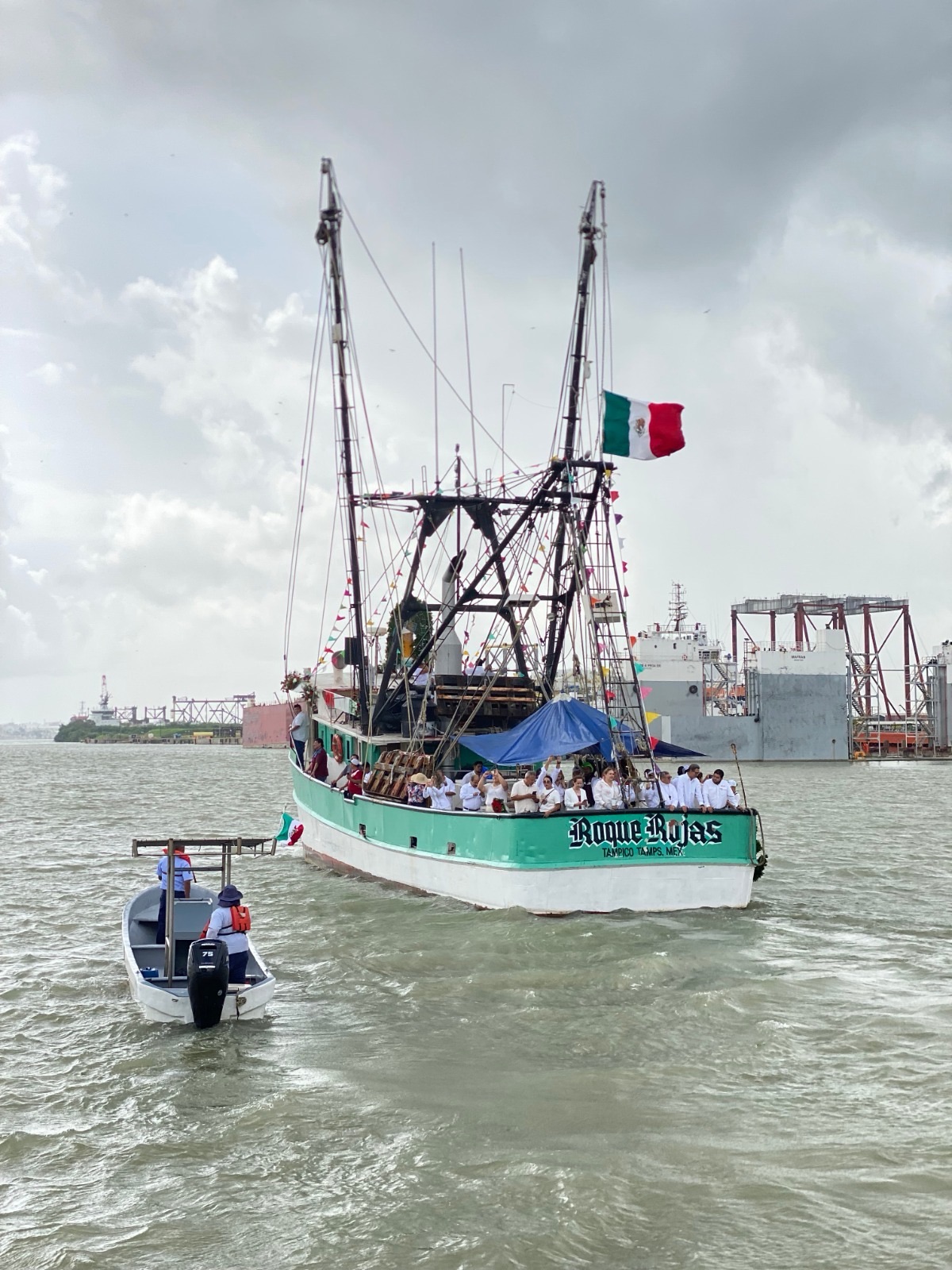 Procesión Náutica de la Virgen del Carmen fortalece la tradición y el turismo en el sur de Tamaulipas
